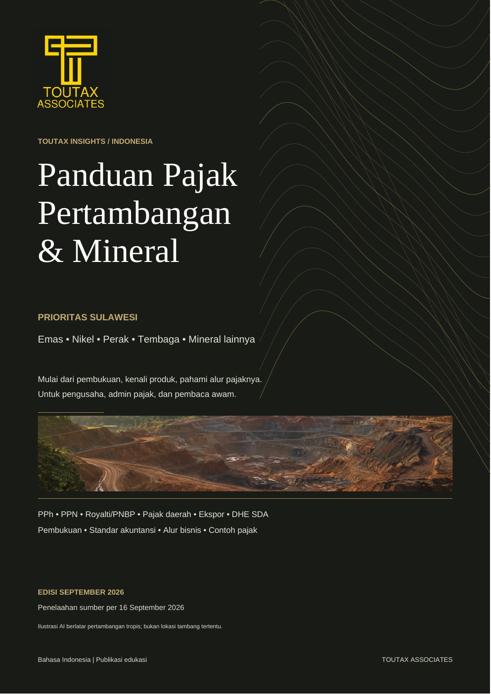 Sampul Panduan Pajak Pertambangan & Mineral